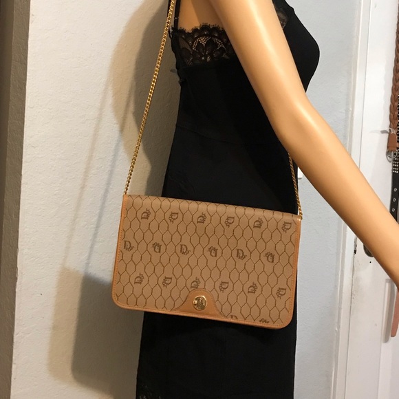 Christian Dior Flap Shoulder Bag/Clutch Bag authentic - VINTAGE - Picture 16 of 16